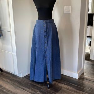 Vintage Blue Jean skirt